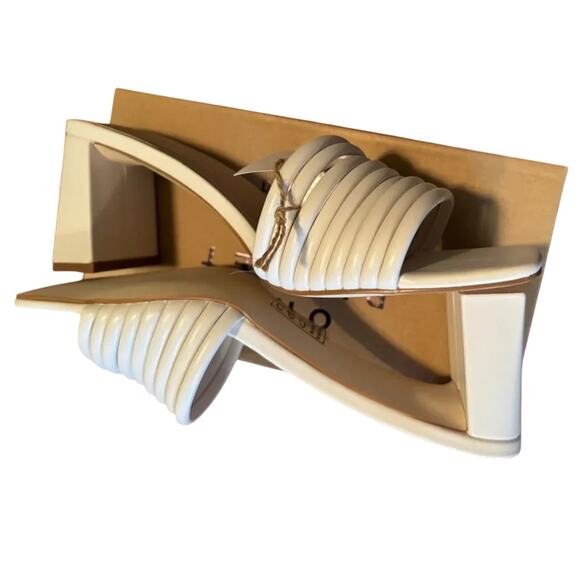 One Planet by Qupid Kerstin Strappy Block Heel Sandal, Size 10, New w/ Tag Box - Picture 8 of 10